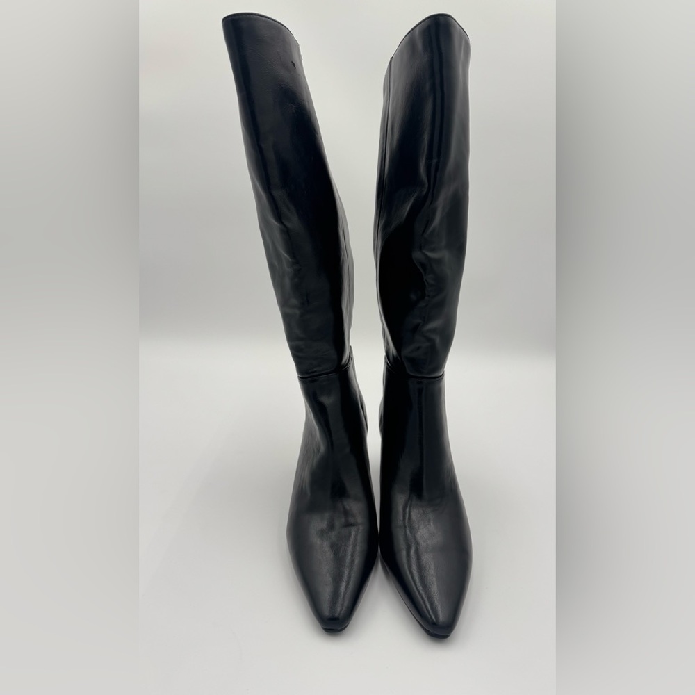 Steve Madden Black Knee-High Women's Boots